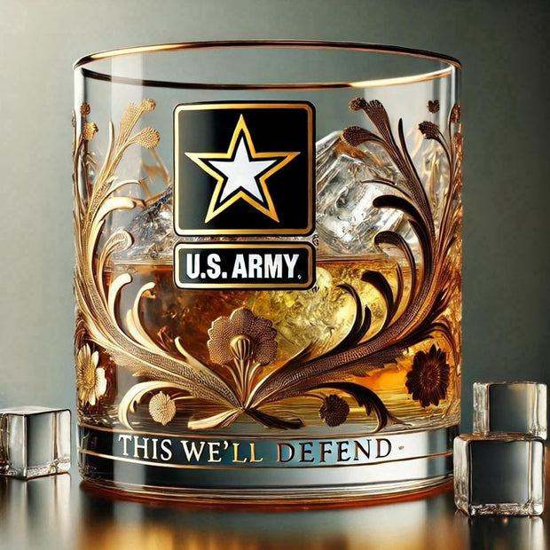 Libilin Veteran Tribute Glass